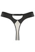 MAE Satin Light Half-Moon Cut-Out G-String